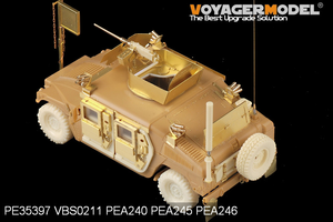Voyager Model PEA246 Modern HUMVEE family bullet-proof door (For TAMIYA/BRONCO) 1/35 – imagen 5