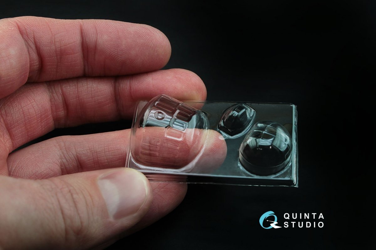 Quinta Studio QC72005 Pe-8 vacuformed clear canopy (for 7264 Zvezda kit) 1/72 – imagen 6