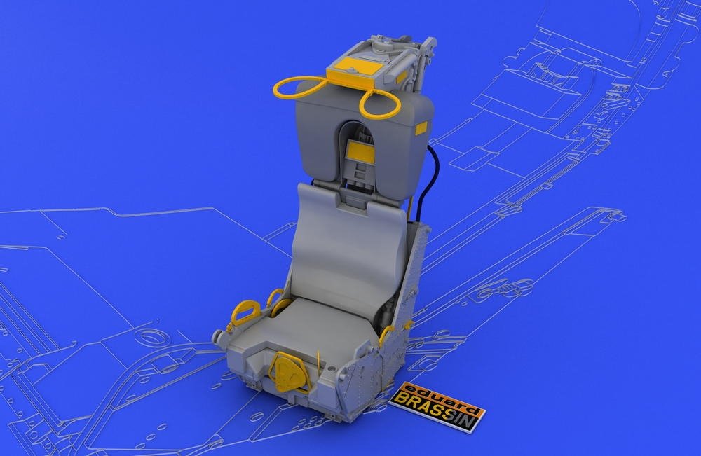 Eduard 632002 F-4B/ J/N/ S seat 1/32 (Tamiya) – imagen 2
