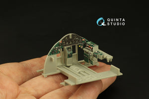 Quinta Studio QD32185 F4F-4 Wildcat 3D-Printed coloured Interior on decal paper (Trumpeter) 1/32 – imagen 6