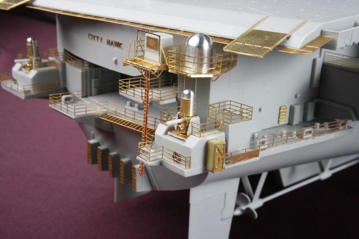 MK1 Design MS-35041 CV-63 Kitty Hawk Detail-UP 1/350 – imagen 5