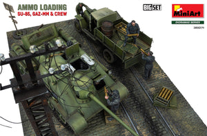 Miniart 36071 AMMO LOADING. SU-85, GAZ-MM and CREW. BIG SET 1/35 – imagen 8
