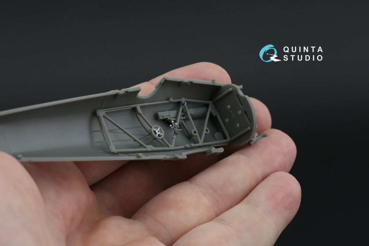 Quinta Studio QD48502 Bristol Bulldog Mk.II 3D-Printed coloured Interior on decal paper (Airfix) 1/48 – imagen 8
