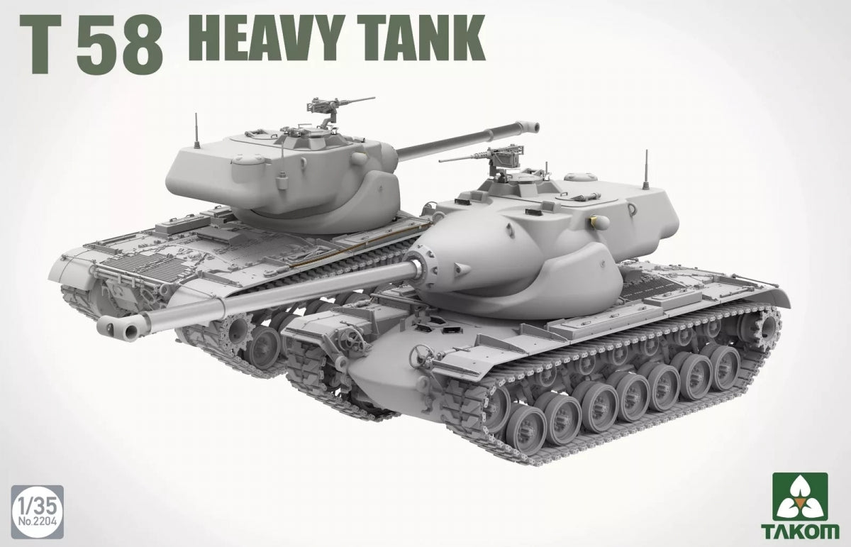 Takom 2204 T58 Heavy Tank 1/35 – imagen 2