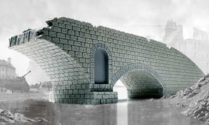 Airfix 75012 Narrow Road Bridge - Broken Span 1/72 – immagine 2