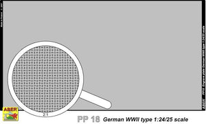 Aber PP18 Engrave plate (140 x 77 mm) - German type II WW 1/24/25 – imagen 2