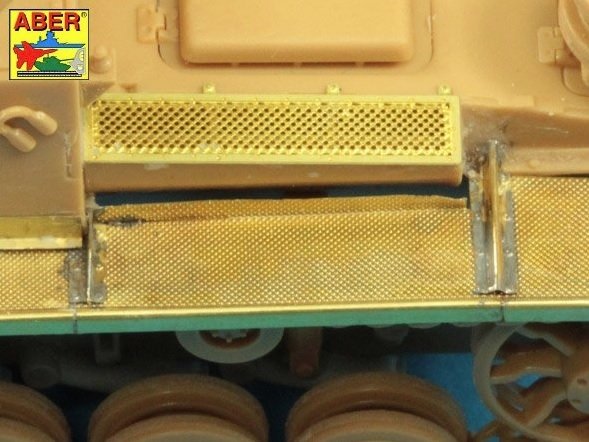 Aber 48048 Fenders for Stug. III, Ausf. G Tamiya 1/48 – image 4
