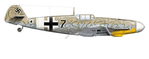 Kagero 15034 Messerschmitt Bf 109s over the Mediterranean Part I (kalkomania/decals) EN/PL – Bild 2