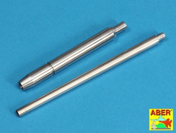 Canon de pistolet Aber 35L-084 128mm PaK 44 L/55 pour Sd.Kfz.186 Jagdtiger (1/35)