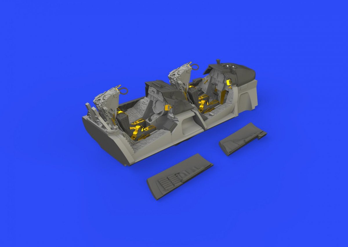 Eduard 648312 F-14A cockpit TAMIYA 1/48 – imagen 3