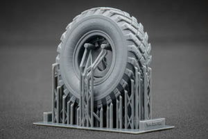 ScaleX WM 35016S GAZ Tiger V2(with shield) Sagged wheel set (for Meng) 1/35