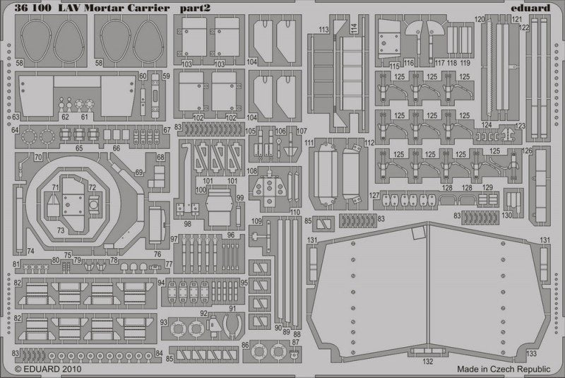 Eduard 36100 LAV Mortar Carrier 1/35 Trumpeter – Bild 2