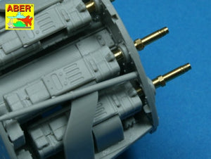 Aber A32010 Set of 2 barrels for German aircraft 30mm machine cannons MK 108 with blast tube 1/32 – imagen 5