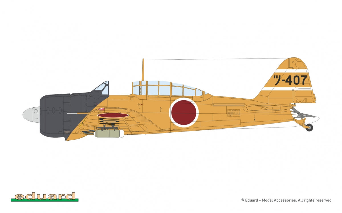 Eduard 11184 Kamikaze Tokkoutai IJN Special Attack Units Dual Combo Limited 1/48 – imagen 10