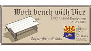 Établi Copper State Models AE32-004 avec étau 1/32