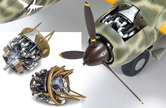 Zoukei-Mura SWS3213 Kawasaki Ki-45 Kai Tei Toryu 1/32 – imagen 6