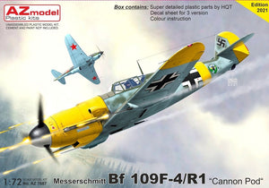 AZ Modèle AZ7687 Bf 109F-4/R1 « Cannon Pod » 1/72