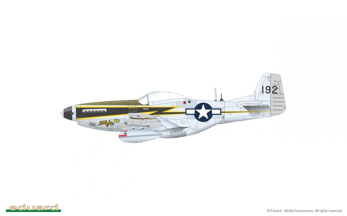 Eduard 82105 P-51K Mustang 1/48 – zdjęcie 8