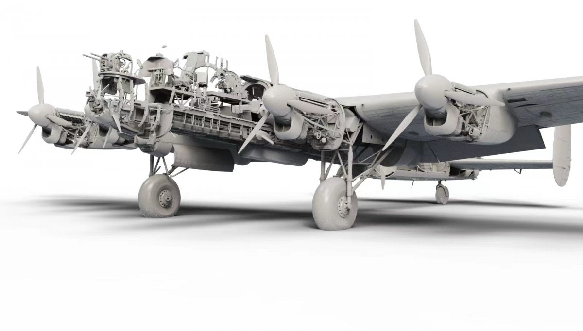 Border Model BF-010 Avro Lancaster B Mk.I/III with full Interior 1/32 – Bild 11