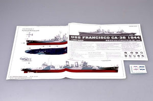Trumpeter 05310 USS San Francisco CA-38 (1944) 1/350 – imagen 8