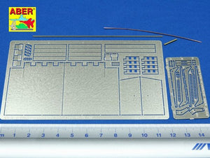 Aber 16039 Tiger II Vol.6 - Rear Fenders 1/16 – immagine 2