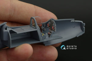 Quinta Studio QD48247 P-39 3D-Printed &amp;amp; coloured Interior on decal paper ( Eduard ) 1/48 – imagen 6