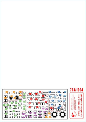Star Decals 72-A1094 British Royal Artillery in Italy. M7 Priest HMC, Sherman Command Tank, M3A1 Halftrack. 1/72 – zdjęcie 3