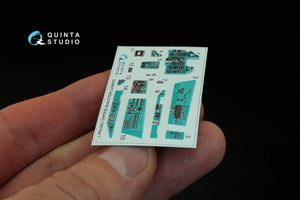 Quinta Studio QD48077 MiG-21PFM 3D-Printed &amp;amp; coloured Interior on decal paper (for Eduard kit) 1/48 – imagen 4