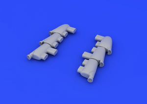 Eduard 648230 Hurricane Mk. I exhaust stacks 1/48 (AIRFIX) – Bild 2
