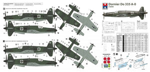 Hobby 2000 72059 Dornier Do 335 A-0 Pfeil (DRAGON + CARTOGRAF + MASQUES) 1/72 – image 2