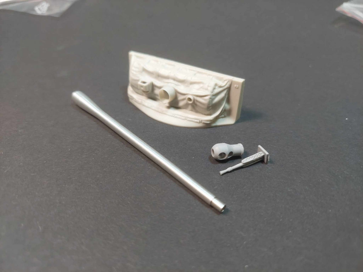 Panzer Art GB35-131 A34 “Comet” canvas mantlet with 77mm OQF Gun (Post-war late pattern) 1/35 – imagen 2