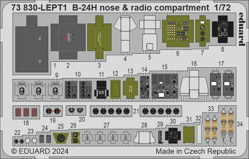 Eduard BIG72183 B-24H AIRFIX 1/72 – Bild 6