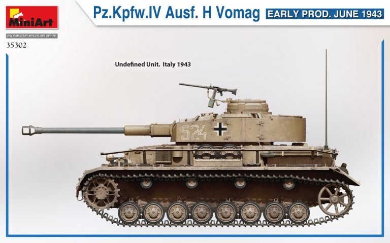 MiniArt 35302 Pz.Kpfw. IV Ausf. H Vomag 1/35 – imagen 4