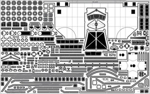 Pontos 27001F1 BISMARCK 1941 Detail Up Set Advanced 1/200 – imagen 14