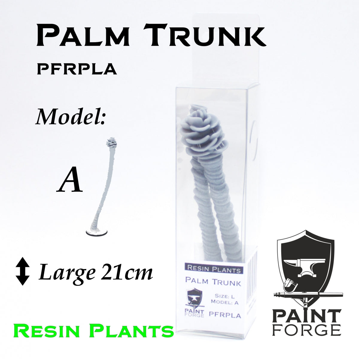 Paint Forge PFRPLA Resin Plants PALM TRUNK A size L
