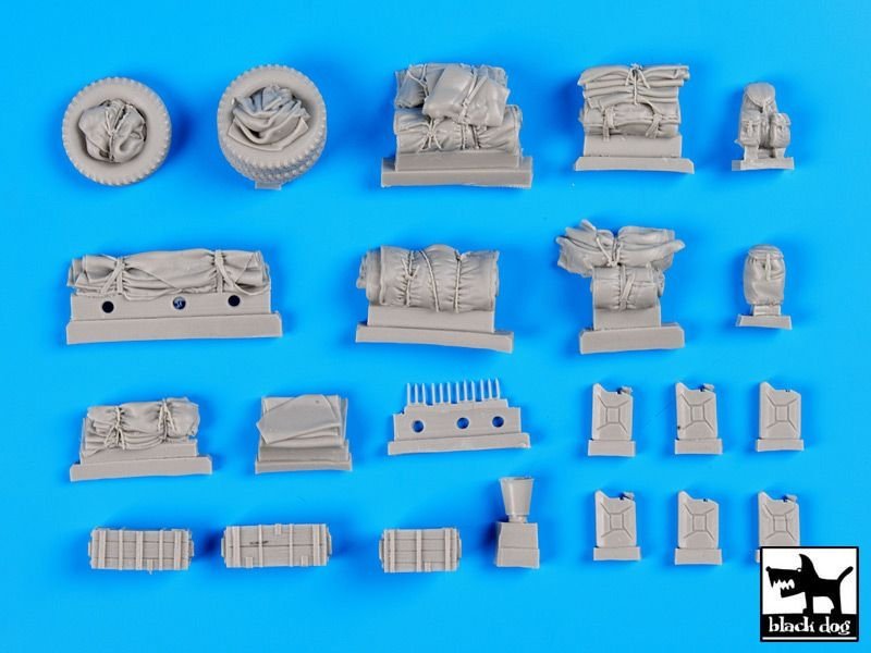 Black Dog T35104 Sd Kfz 263 accessories set 1/35 – imagen 6