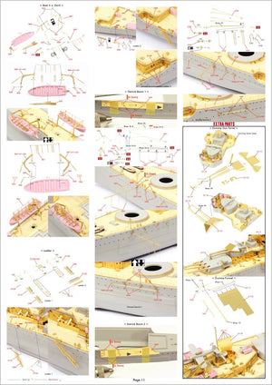 Pontos 35033F1 ADMIRAL GRAF SPEE 1939 Detail Up Set 1/350 – imagen 26