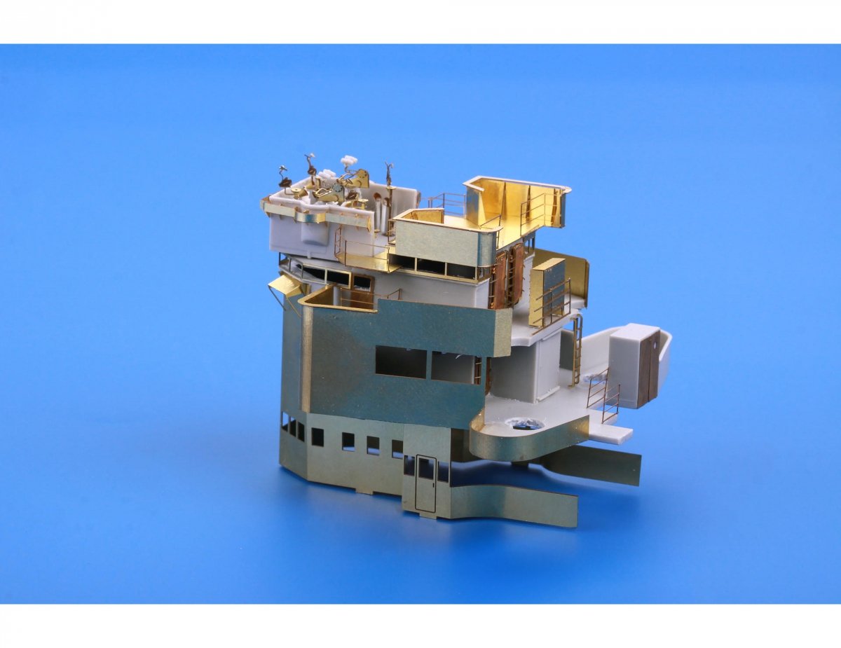 Eduard 53197 HMS Hood pt. 7 main top TRUMPETER 1/200 – immagine 6