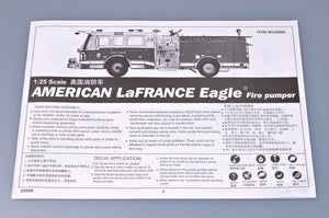 Trumpeter 02506 American LAFRANCE Eagle Fire Pumper 1/25 – Bild 2