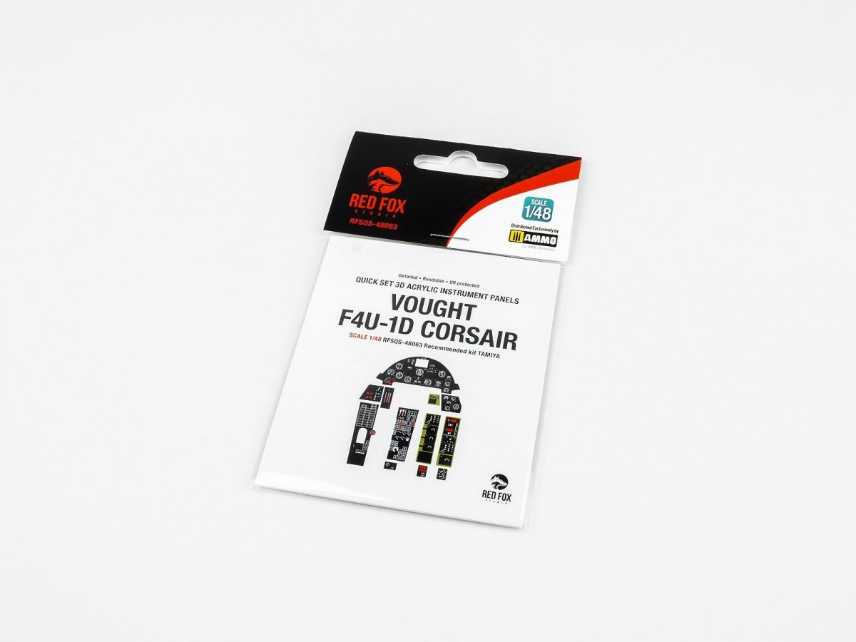 Red Fox Studio QS-48063 Vought F4U-1D Corsair Tamiya 1/48 – immagine 2