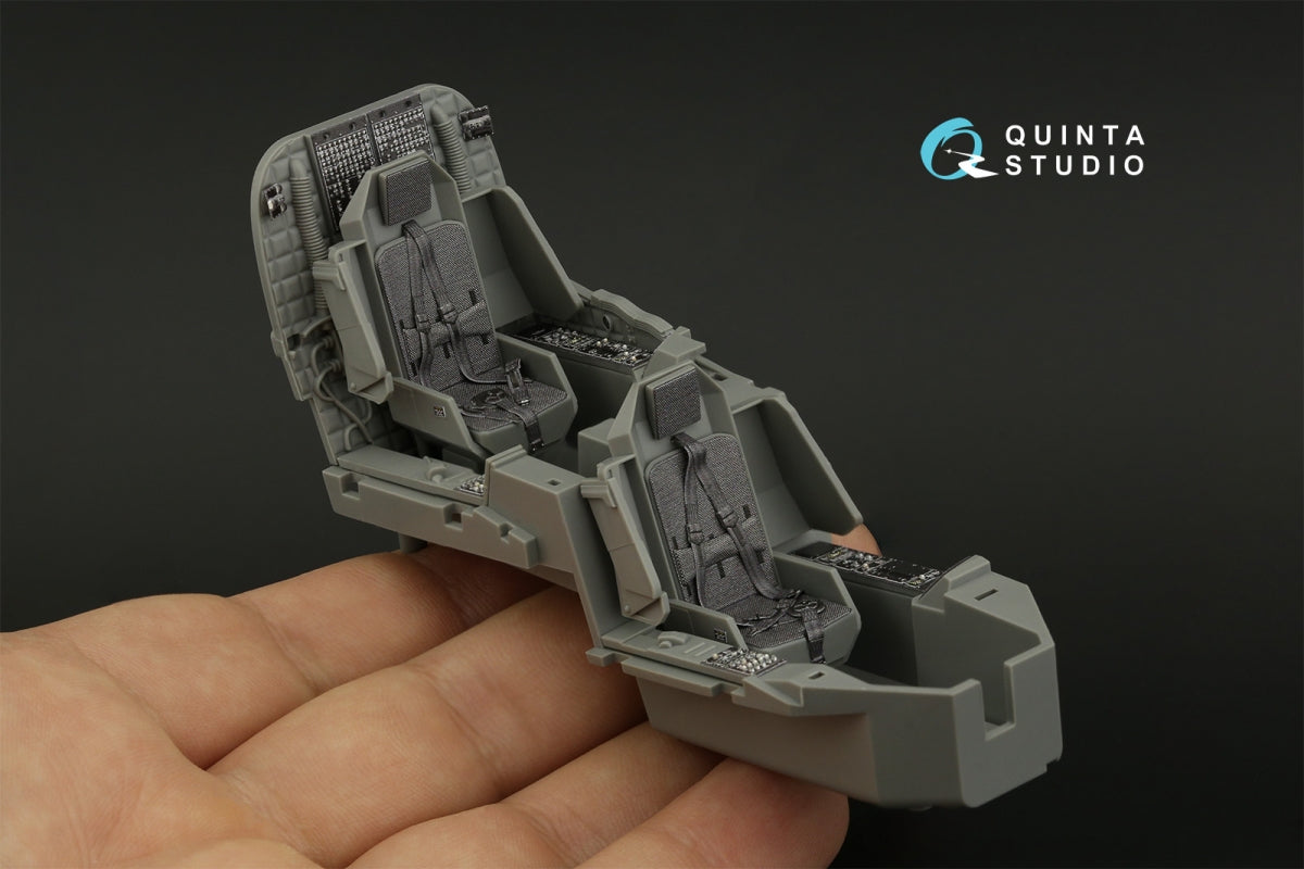 Quinta Studio QD35073 AH-64D/E 3D-Printed &amp;amp; coloured Interior on decal paper (Meng) 1/35 – imagen 10