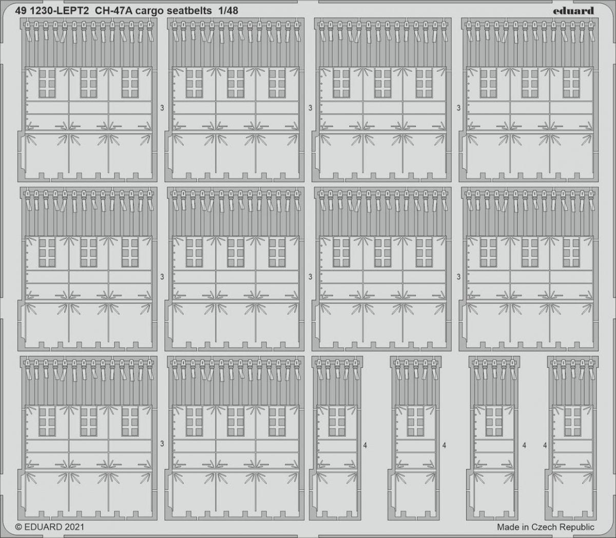 Eduard 491232 TBF-1C interior ACADEMY 1/48 – imagen 2