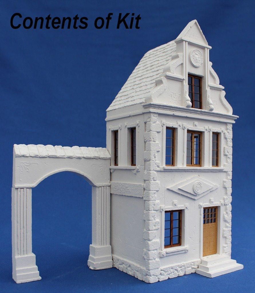 RT-Diorama 35213 City House No.2 with archway 1/35 – imagen 2
