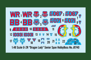 Hobby Boss 81740 U-2R Dragon Lady 1/48 – zdjęcie 3