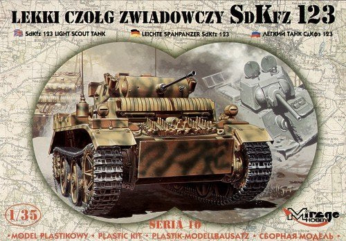 Mirage Hobby 35108 SdKfz.123 Lekki Czołg Zwiadowczy 1/35