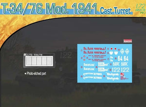 Dragon 7262 T-34/76 Mod.1941 Tourelle moulée (1/72) – image 2