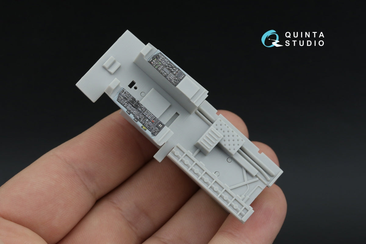 Quinta Studio QDS-48597 F-15A/F-15C Early/F-15J Early 3D-Printed &amp;amp; coloured Interior on decal paper (Hasegawa) (Small version) 1/48 – Bild 10