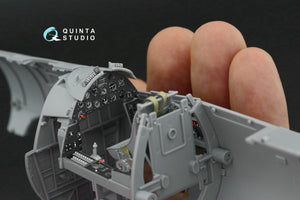 Quinta Studio QD32092 F4U-1D 3D-Printed &amp;amp; coloured Interior on decal paper (Tamiya) 1/32 – Bild 9