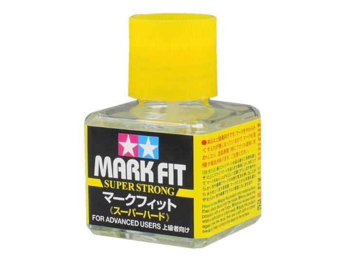 Solution pour décalcomanies ultra-résistantes Tamiya 87205 Mark Fit 40 ml - liquide pour décalcomanies
