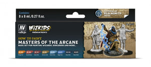 Vallejo 80257 Wizkids Masters of the Arcane Set 8x8ml